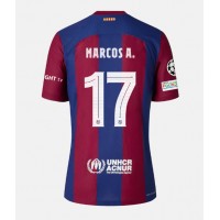 Barcelona Marcos Alonso #17 Hjemmebanetrøje 2023-24 Kortærmet
